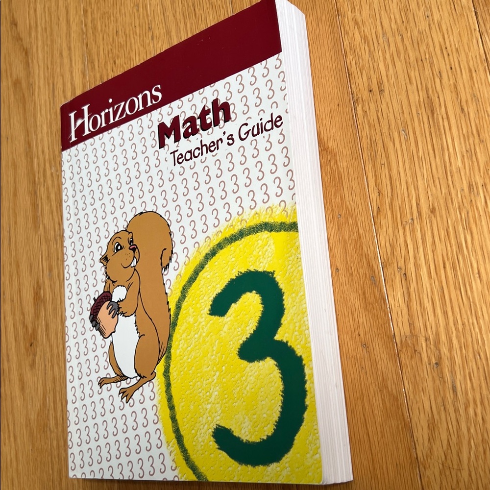 Horizons Math Teacher's Guide Grade 3 Excellent! 3rd Grade Math Curriculum Book - Picture 3 of 5